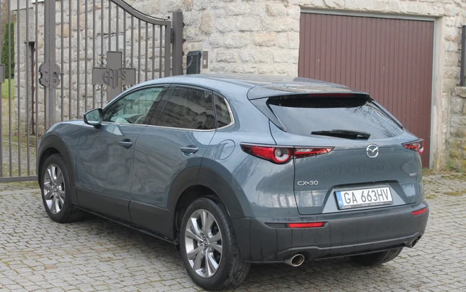 Mazda CX-30 cena 110000 przebieg: 57280, rok produkcji 2020 z Legnica małe 436